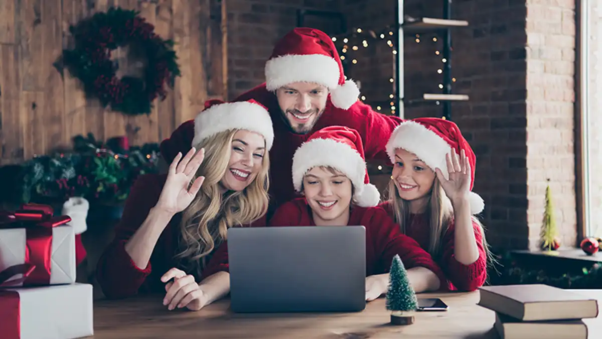 Natal virtual sem estresse? 5 regras para se divertir online com a família!