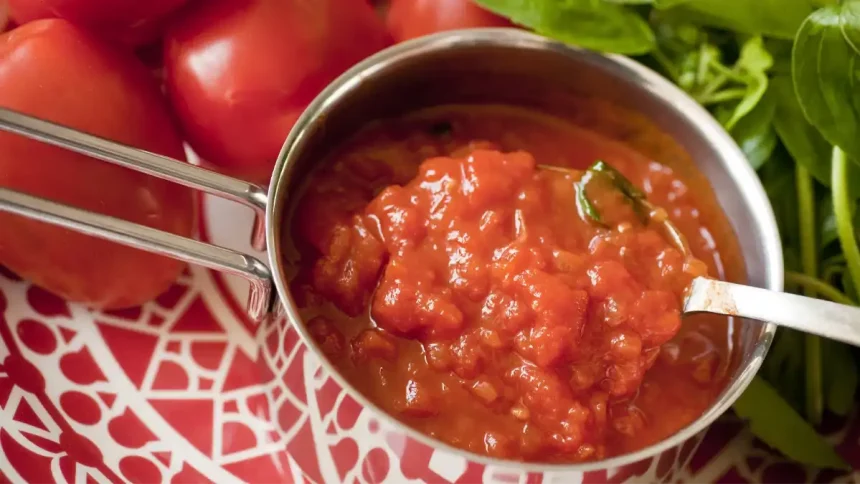 Como fazer molho de tomate caseiro, rápido e fácil. Pode congelar!